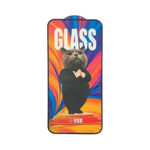 پک ده عددی محافظ صفحه نمایش Anti Static Mr Cat اپل مدل iPhone 12 Pro Max