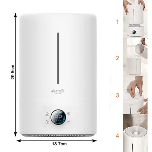 دستگاه بخور و رطوبت ساز سرد درما Deerma Air Humidifier DEM-F628S با گارانتی 18 ماهه شرکتی