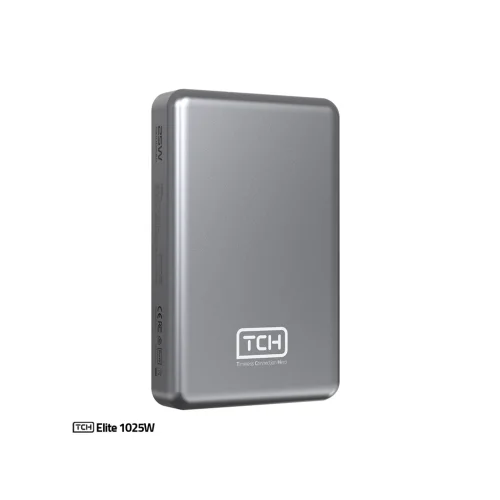 پاوربانک 10000 میلی آمپر تی سی اچ 25 وات مدل TCH PB Elite 1025W با گارانتی 18 ماهه شرکتی