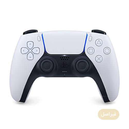 دسته بازی سفید مدل PS5 DualSense White