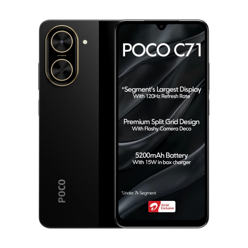 گوشی موبایل شیائومی مدل Poco C71 ظرفیت 64 گیگابایت رم 3 گیگابایت