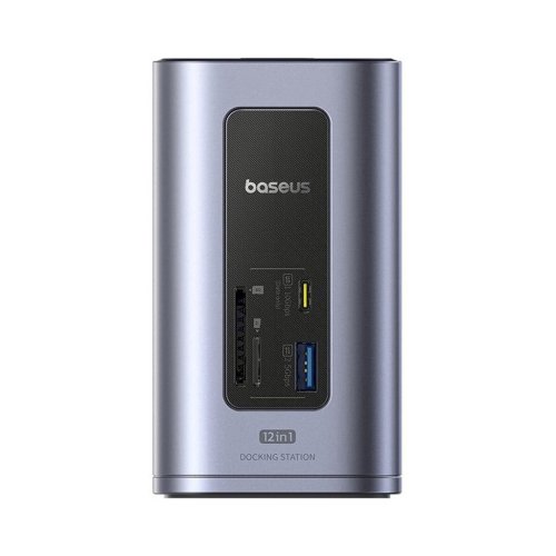 داک استیشن 12 پورت USB-C باسئوس مدل Baseus Nomos NU1 Air Spacemate B00568103813-00 با گارانتی 24 ماهه شرکتی