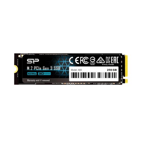 حافظه اس اس دی اینترنال 256 گیگابایت سیلیکون پاور مدل Silicon Power M.2 A60 Int با گارانتی 60 ماهه شرکتی