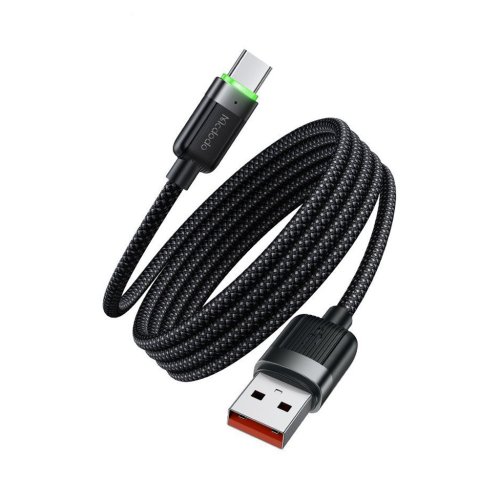 کابل فست شارژ USB به USB-C مک دودو مدل Mcdodo CA-5650 طول ۱.۲ متر جریان 6 آمپر دارای قابلیت جمع شونده مگنتی با گارانتی 12 ماهه شرکتی